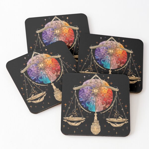 Item preview, Celestial Balance: The Libra Scales designed and sold by VinMerch.