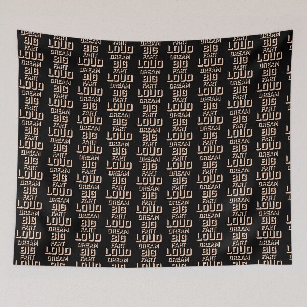 Item preview, Dream Big Fart Loud Funny Sarcastic Motivational Quote designed and sold by shirt-o-mat.