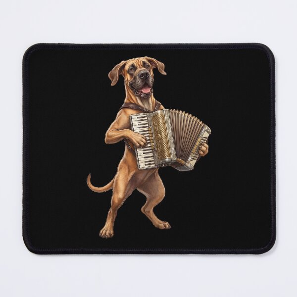 Item preview, Great Dane Playing Accordion Player Accordionist Dog Lover designed and sold by DoodleTortle.