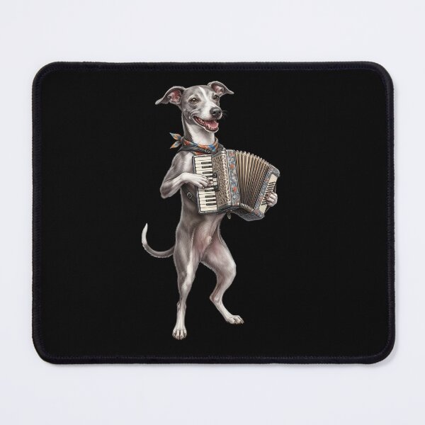 Item preview, Italian Greyhound Playing Accordion Player Accordionist Dog Lover designed and sold by DoodleTortle.