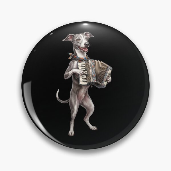 Item preview, Italian Greyhound Playing Accordion Player Accordionist Dog Lover designed and sold by DoodleTortle.
