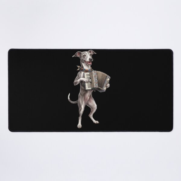Item preview, Italian Greyhound Playing Accordion Player Accordionist Dog Lover designed and sold by DoodleTortle.