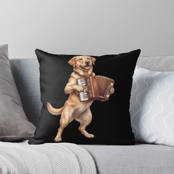 Item preview, Labrador Retriever Playing Accordion Player Accordionist Dog Lover designed and sold by DoodleTortle.