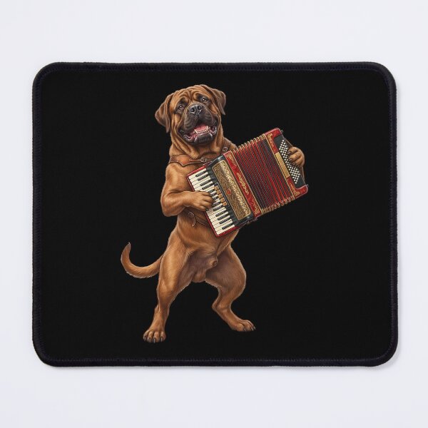 Item preview, Mastiff Playing Accordion Player Accordionist Dog Lover designed and sold by DoodleTortle.
