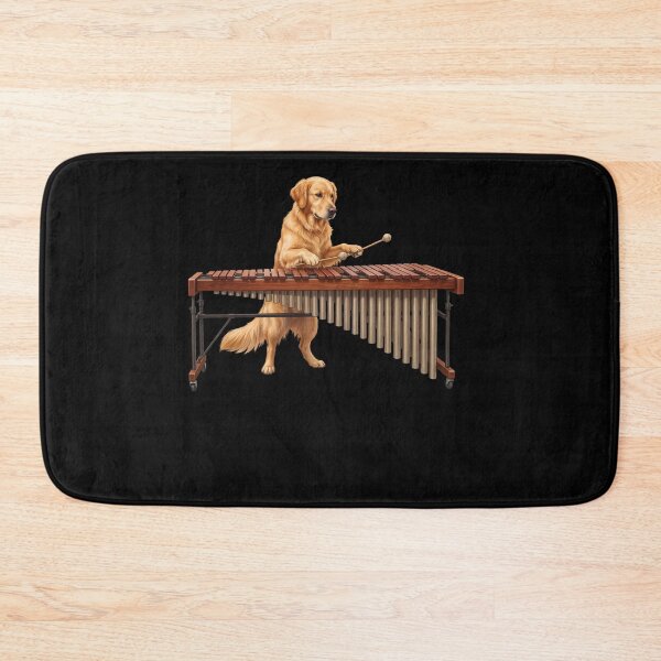 Item preview, Golden Retriever Playing Marimba Player Marimbist Dog Lover designed and sold by TerryConnells.