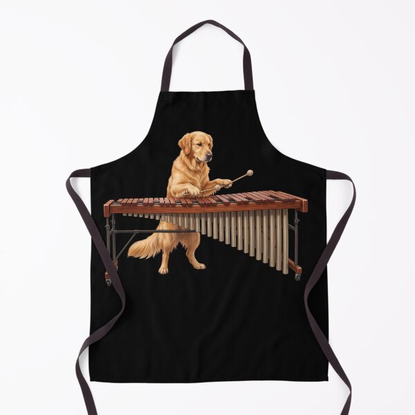 Item preview, Golden Retriever Playing Marimba Player Marimbist Dog Lover designed and sold by TerryConnells.
