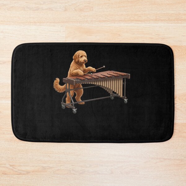 Item preview, Goldendoodle Playing Marimba Player Marimbist Dog Lover designed and sold by TerryConnells.