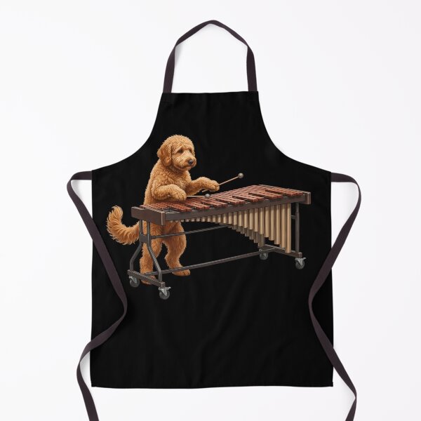 Item preview, Goldendoodle Playing Marimba Player Marimbist Dog Lover designed and sold by TerryConnells.