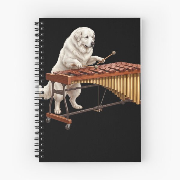 Item preview, Great Pyrenees Playing Marimba Player Marimbist Dog Lover designed and sold by TerryConnells.