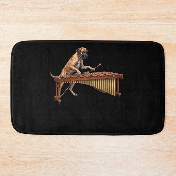Item preview, Great Dane Playing Marimba Player Marimbist Dog Lover designed and sold by TerryConnells.