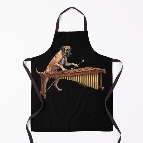 Item preview, Great Dane Playing Marimba Player Marimbist Dog Lover designed and sold by TerryConnells.
