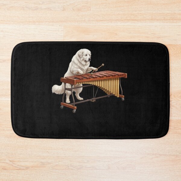 Item preview, Great Pyrenees Playing Marimba Player Marimbist Dog Lover designed and sold by TerryConnells.