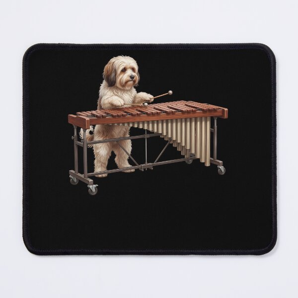 Item preview, Havanese Playing Marimba Player Marimbist Dog Lover designed and sold by TerryConnells.