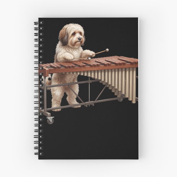 Item preview, Havanese Playing Marimba Player Marimbist Dog Lover designed and sold by TerryConnells.