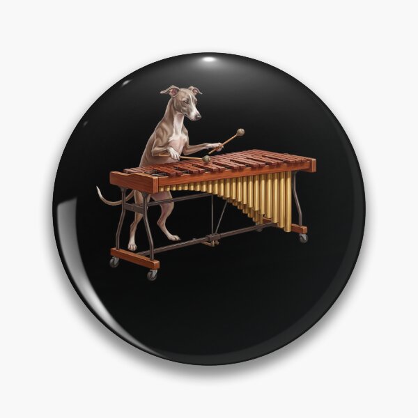 Item preview, Italian Greyhound Playing Marimba Player Marimbist Dog Lover designed and sold by TerryConnells.
