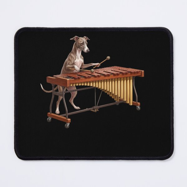 Item preview, Italian Greyhound Playing Marimba Player Marimbist Dog Lover designed and sold by TerryConnells.