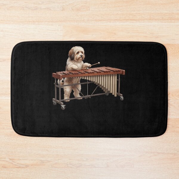 Item preview, Havanese Playing Marimba Player Marimbist Dog Lover designed and sold by TerryConnells.