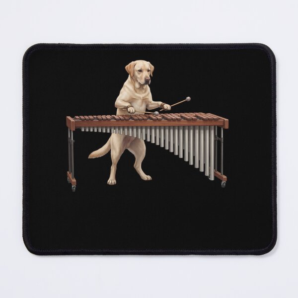 Item preview, Labrador Retriever Playing Marimba Player Marimbist Dog Lover designed and sold by TerryConnells.