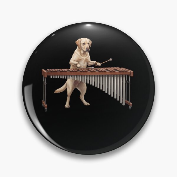 Item preview, Labrador Retriever Playing Marimba Player Marimbist Dog Lover designed and sold by TerryConnells.