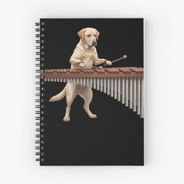 Item preview, Labrador Retriever Playing Marimba Player Marimbist Dog Lover designed and sold by TerryConnells.