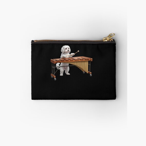 Item preview, Maltese Playing Marimba Player Marimbist Dog Lover designed and sold by TerryConnells.