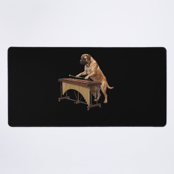Item preview, Mastiff Playing Marimba Player Marimbist Dog Lover designed and sold by TerryConnells.