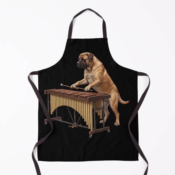 Item preview, Mastiff Playing Marimba Player Marimbist Dog Lover designed and sold by TerryConnells.