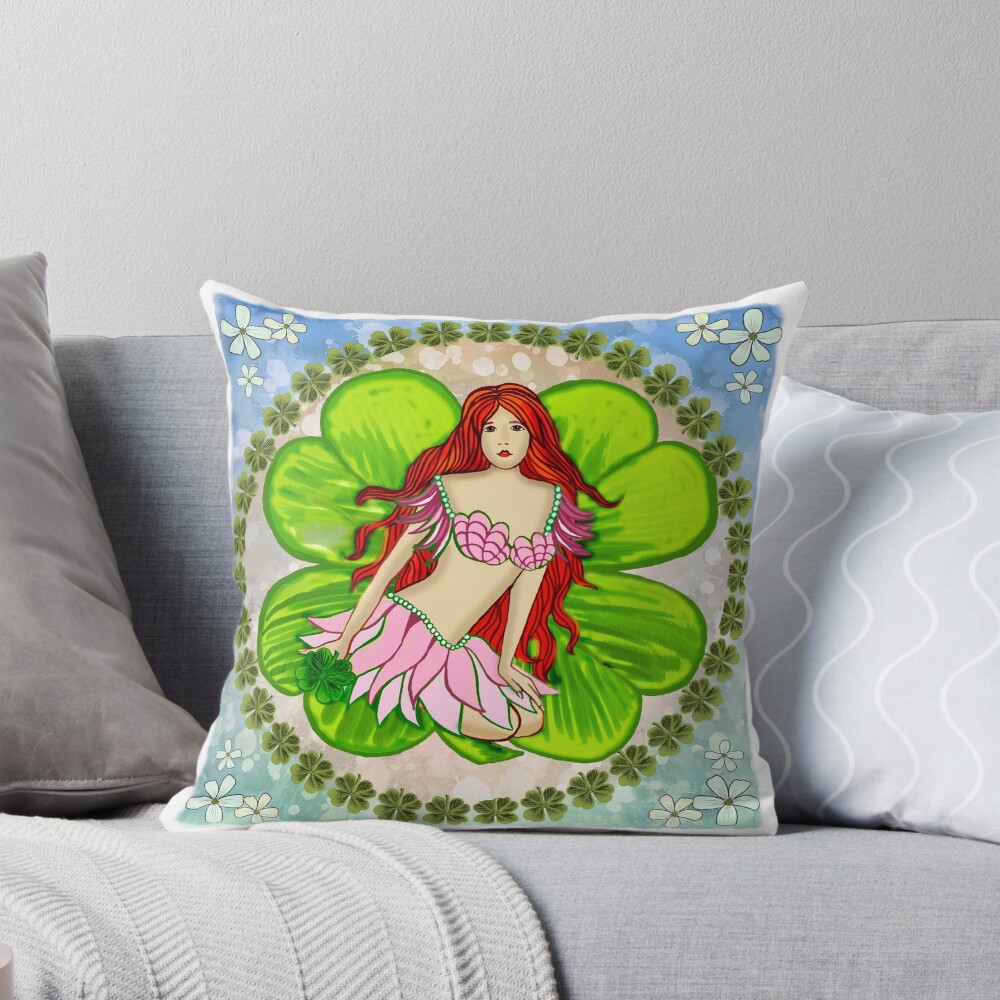 Irish Fairy Pillow