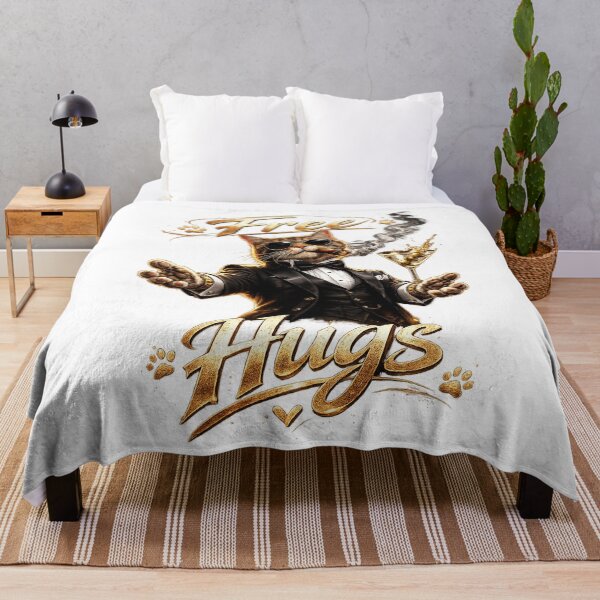 Item preview, Free Hugs: Macho Cat designed and sold by sundburgdesign.