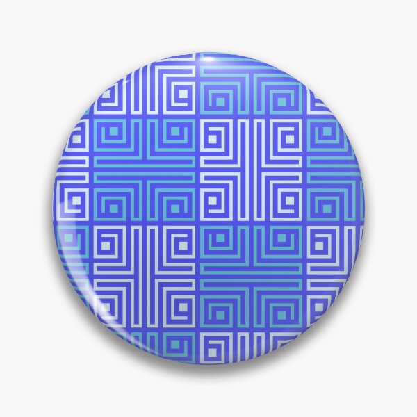 Item preview, Blue Savannah Native Textile - Ethnic Polynesian Tribal  - Gifts For Dad designed and sold by RoyalStarsPatts.