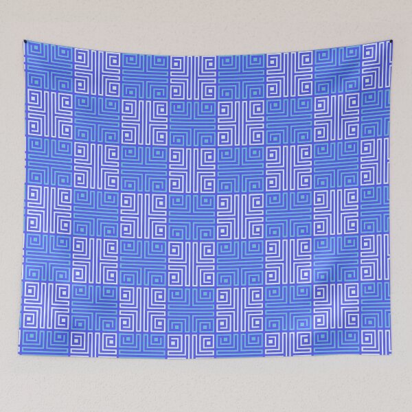Item preview, Blue Savannah Native Textile - Ethnic Polynesian Tribal  - Gifts For Dad designed and sold by RoyalStarsPatts.