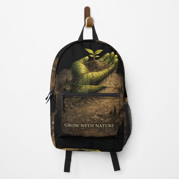 Item preview, Grow With Nature – Sustainability & Environmental Awareness Design designed and sold by OrbitOfMind.