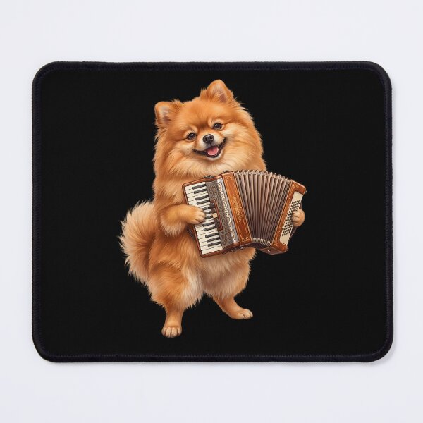 Item preview, Pomeranian Playing Accordion Player Accordionist Dog Lover designed and sold by DoodleTortle.