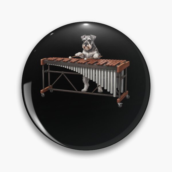 Item preview, Miniature Schnauzer Playing Marimba Player Marimbist Dog Lover designed and sold by TerryConnells.