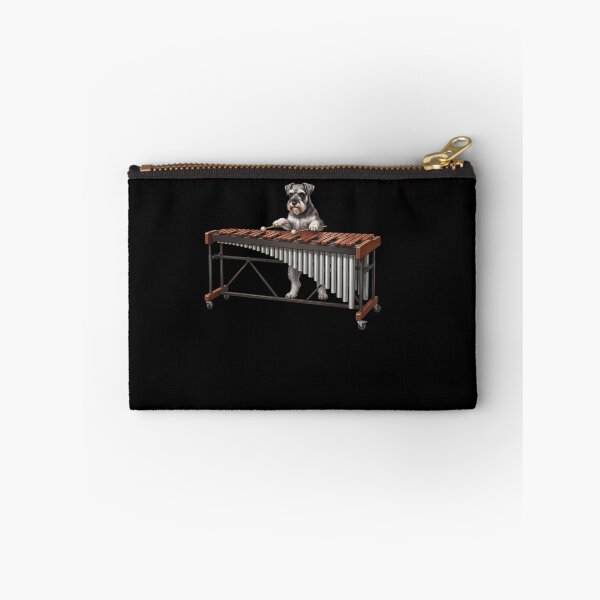 Item preview, Miniature Schnauzer Playing Marimba Player Marimbist Dog Lover designed and sold by TerryConnells.