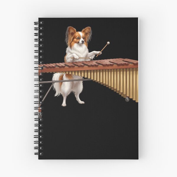 Item preview, Papillon Playing Marimba Player Marimbist Dog Lover designed and sold by TerryConnells.