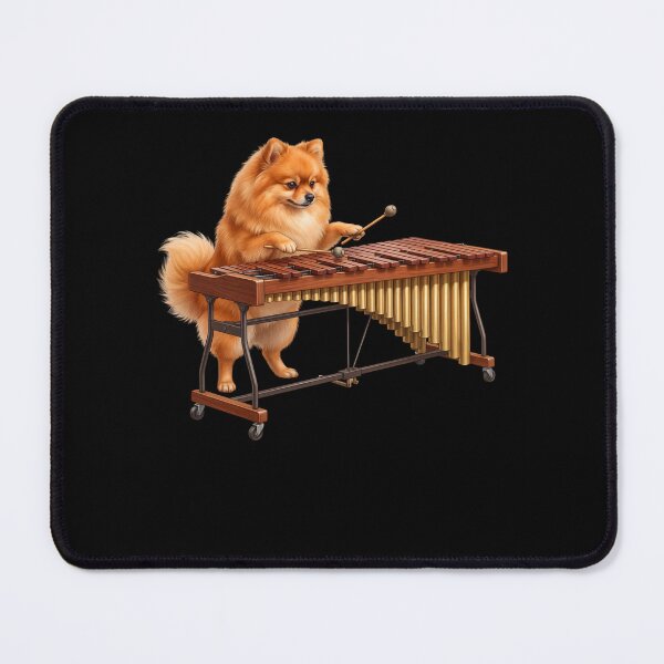 Item preview, Pomeranian Playing Marimba Player Marimbist Dog Lover designed and sold by TerryConnells.