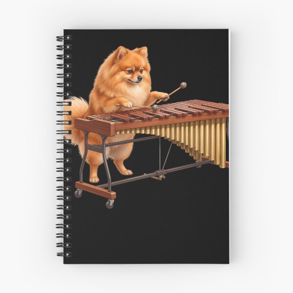 Item preview, Pomeranian Playing Marimba Player Marimbist Dog Lover designed and sold by TerryConnells.