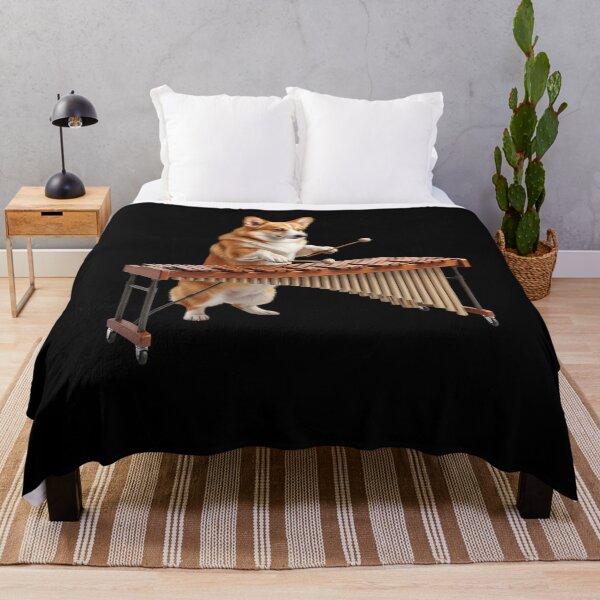 Item preview, Pembroke Welsh Corgi Playing Marimba Player Marimbist Dog Lover designed and sold by TerryConnells.