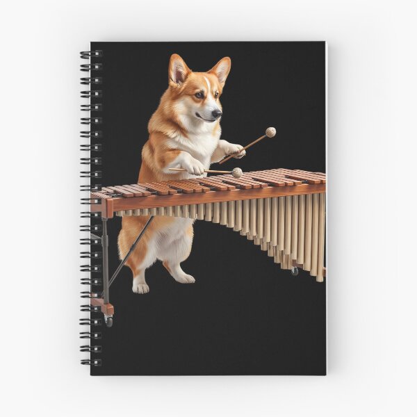 Item preview, Pembroke Welsh Corgi Playing Marimba Player Marimbist Dog Lover designed and sold by TerryConnells.