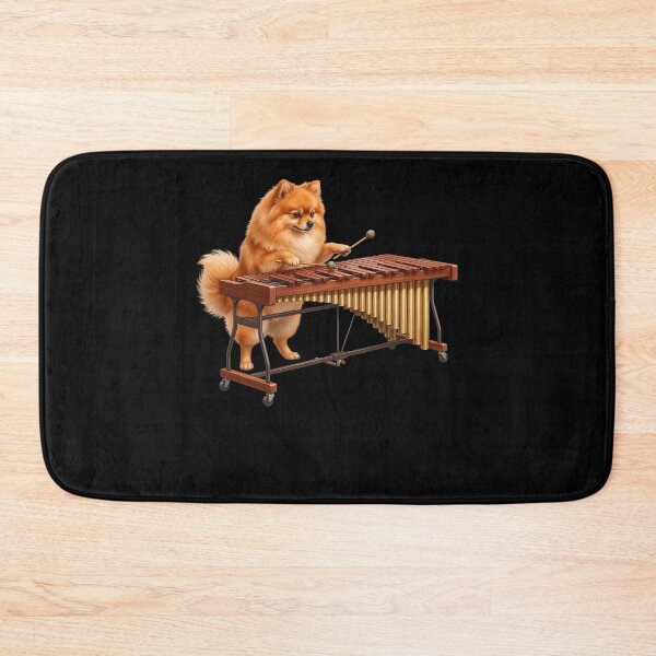 Item preview, Pomeranian Playing Marimba Player Marimbist Dog Lover designed and sold by TerryConnells.