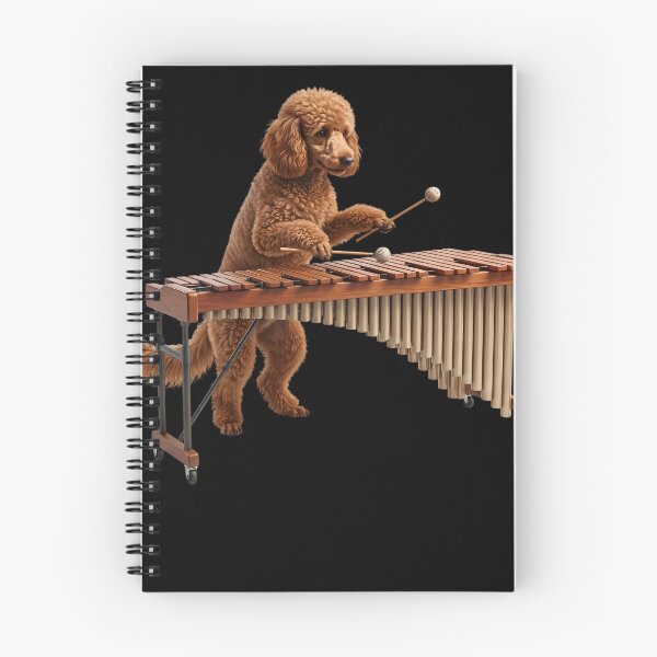 Item preview, Poodle Playing Marimba Player Marimbist Dog Lover designed and sold by TerryConnells.