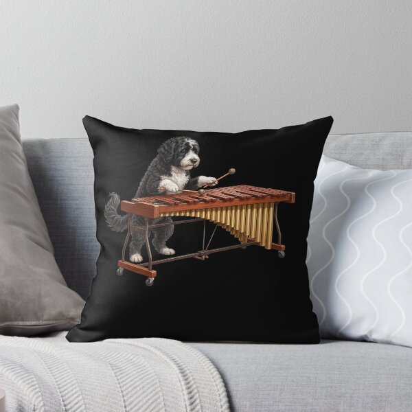 Item preview, Portuguese Water Dog Playing Marimba Player Marimbist Dog Lover designed and sold by TerryConnells.
