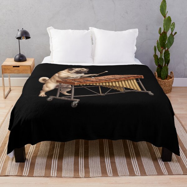 Item preview, Pug Playing Marimba Player Marimbist Dog Lover designed and sold by TerryConnells.
