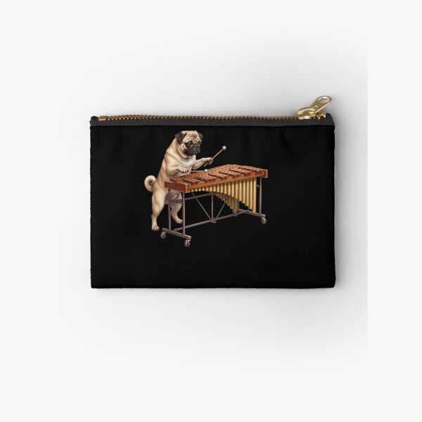Item preview, Pug Playing Marimba Player Marimbist Dog Lover designed and sold by TerryConnells.