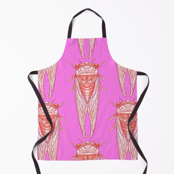 Item preview, Party Cicadas red pink and orange designed and sold by beesocks.