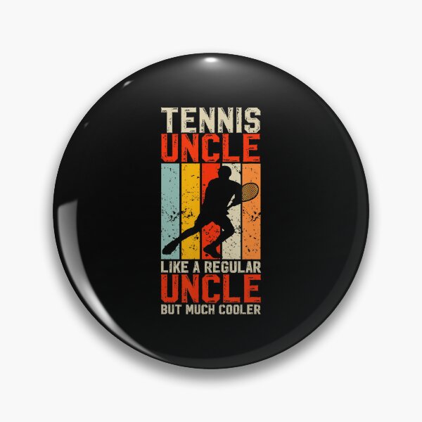 Item preview, Tennis Uncle Like A Regular Uncle But Much Cooler Retro Player  designed and sold by WayTBeenkenArt.
