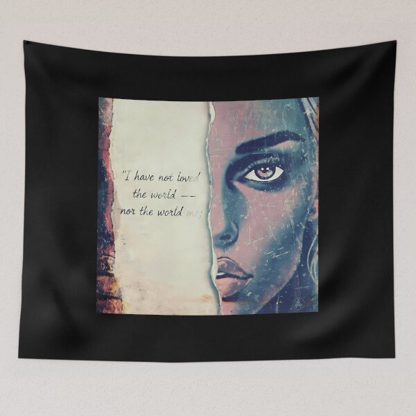 Item preview, Dark Academia Melancholic Portrait Art designed and sold by mxelmurwemb46.