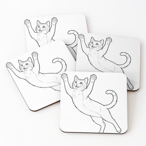 Item preview, Funny Soccer Cat Heading Ball Minimalist Cat Football Line Art Design designed and sold by BernoNickel.