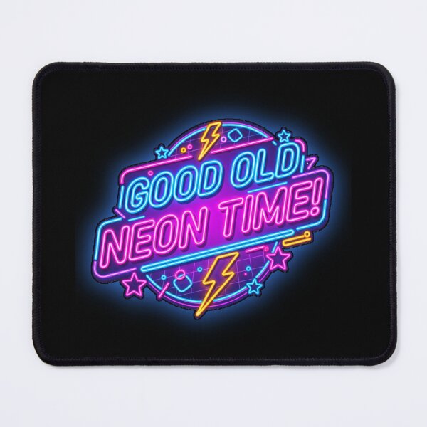 Item preview, Old Retro Vintage GOOD OLD NEON TIME! designed and sold by Giulivo Store Graphic.